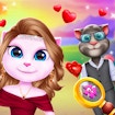 Kitty Couple Lovely Valentine